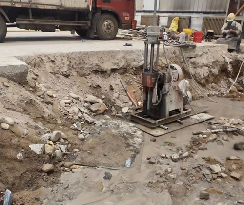 江津公路下沉压浆